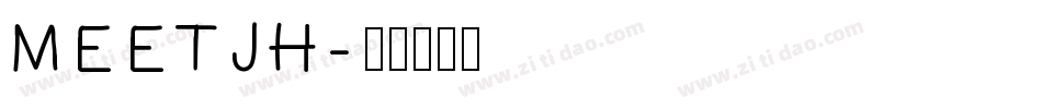 MEETJH字体转换