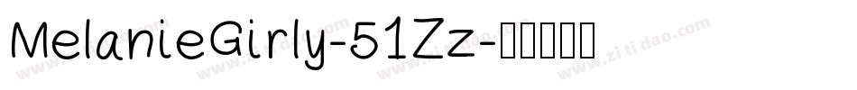 MelanieGirly-51Zz字体转换