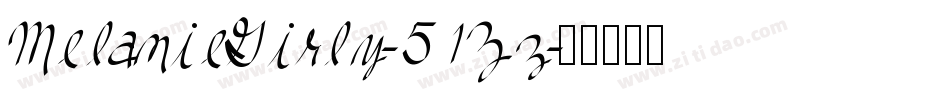 MelanieGirly-51Zz字体转换