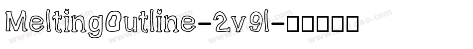 MeltingOutline-2v9l字体转换
