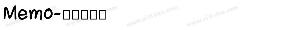 Memo字体转换