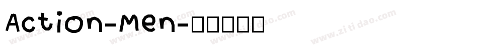 Action-Men字体转换