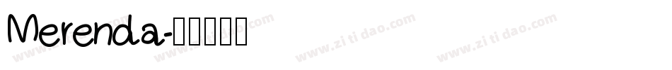 Merenda字体转换