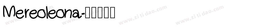 Mereoleona字体转换