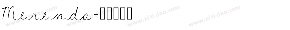 Merenda字体转换