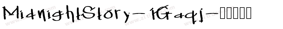 MidnightStory-1Gaqj字体转换