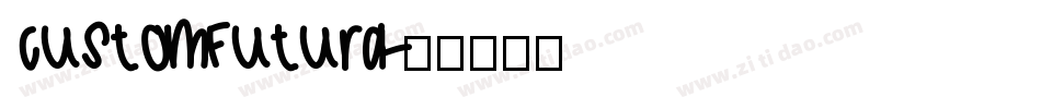 customFutura字体转换