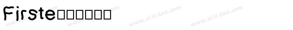 Firste字体转换