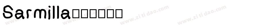 Sarmilla字体转换