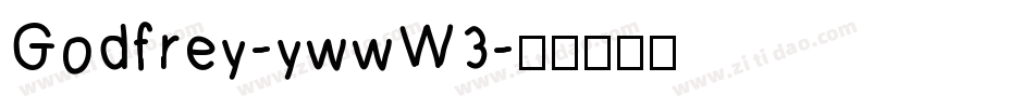 Godfrey-ywwW3字体转换