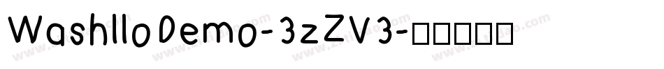 WashlloDemo-3zZV3字体转换