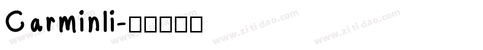 Carminli字体转换