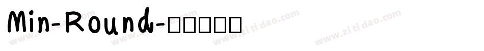 Min-Round字体转换