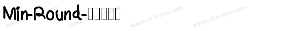 Min-Round字体转换