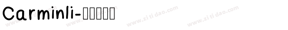 Carminli字体转换