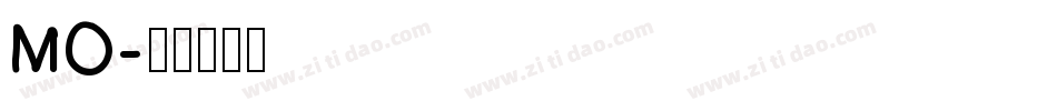 MO字体转换