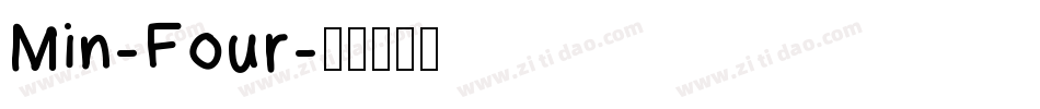 Min-Four字体转换