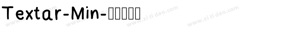 Textar-Min字体转换