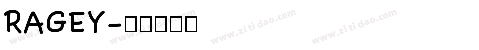 RAGEY字体转换