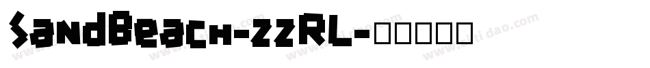 SandBeach-zzRL字体转换
