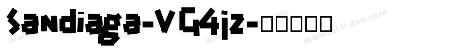 Sandiaga-VG4jz字体转换