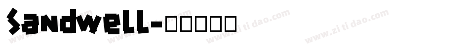 Sandwell字体转换