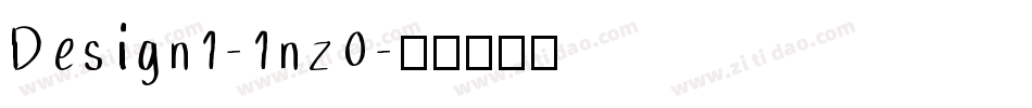 Design1-1nz0字体转换