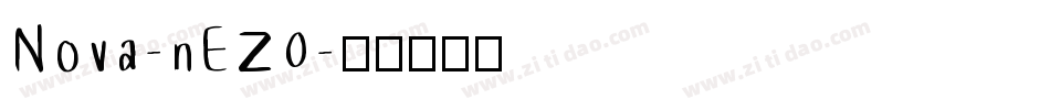 Nova-nEZ0字体转换