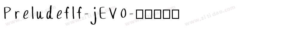 Preludeflf-jEV0字体转换