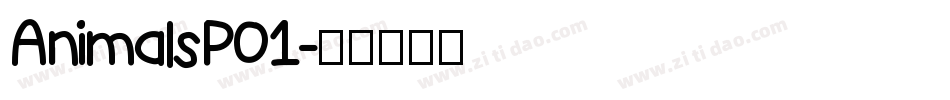 AnimalsP01字体转换