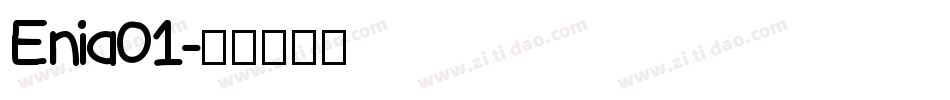 Enia01字体转换