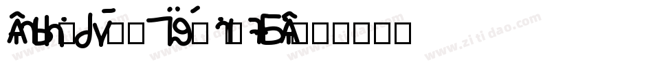 OrphanTwinsRegular-vBaO字体转换