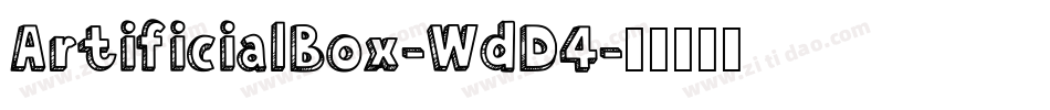 ArtificialBox-WdD4字体转换
