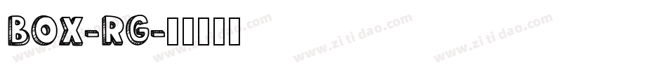BOX-RG字体转换