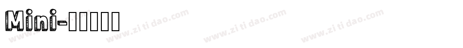Mini字体转换
