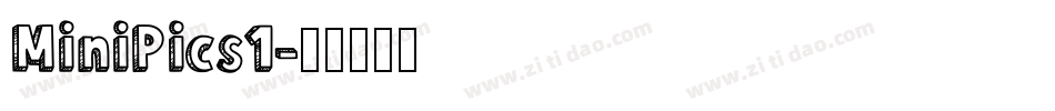 MiniPics1字体转换
