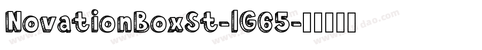 NovationBoxSt-lG65字体转换