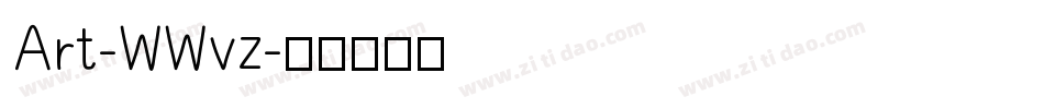Art-WWvz字体转换