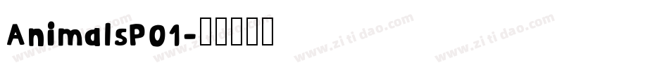 AnimalsP01字体转换
