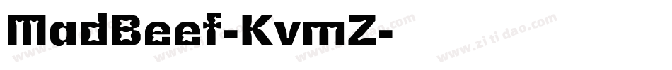 MadBeef-KvmZ字体转换