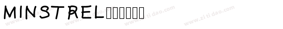 MINSTREL字体转换