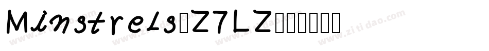Minstrels-Z7LZ字体转换