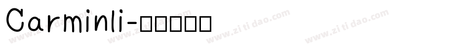 Carminli字体转换