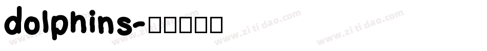 dolphins字体转换