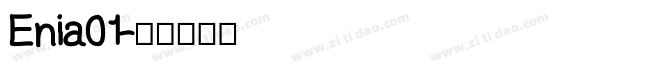 Enia01字体转换