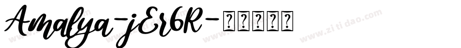 Amalya-jEr6R字体转换