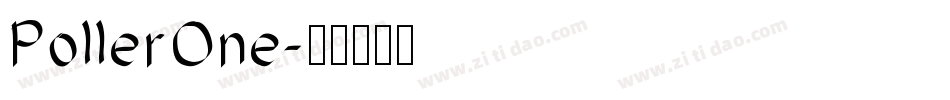 PollerOne字体转换