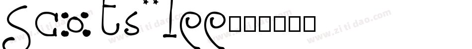 Scotsdalee字体转换