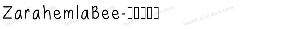 ZarahemlaBee字体转换