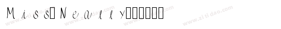 Miss-Neally字体转换